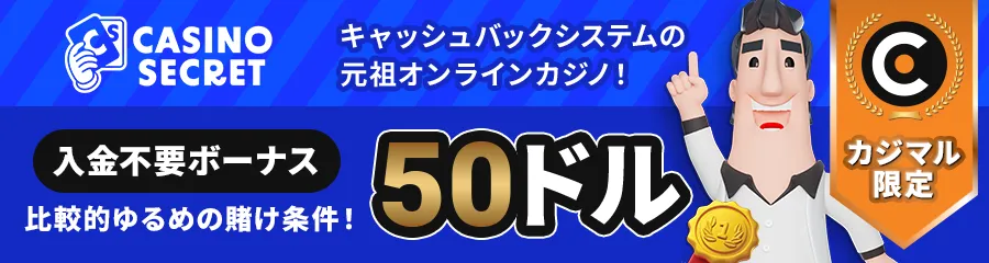 カジノシークレット banner