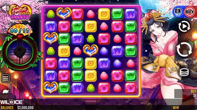 花魁ハーツのベースゲーム