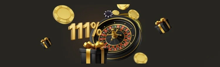 パリマッチライブカジノ111%ボーナスのバナー