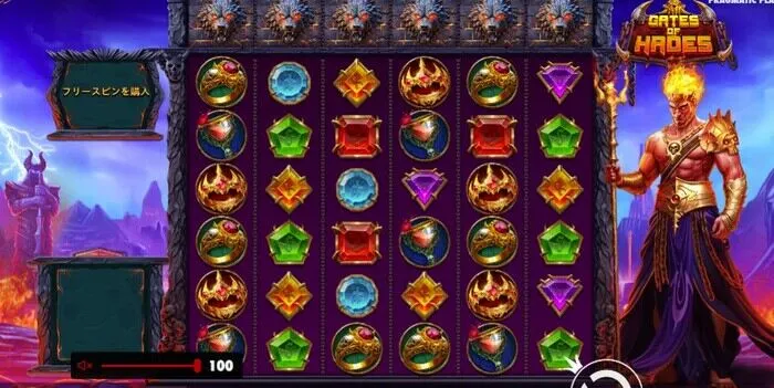 ゲートオブハデスのベースゲーム