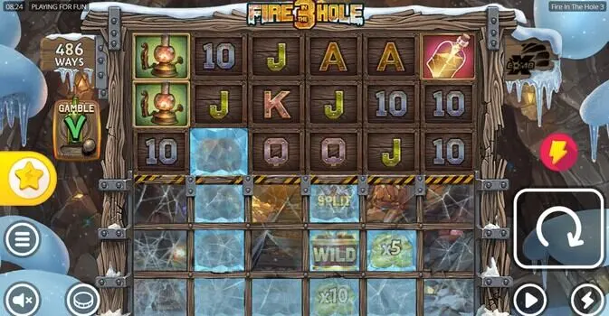 ファイヤーインザホール3のベースゲーム