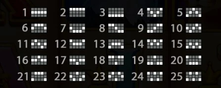 ウルフゴールド4パックのペイライン