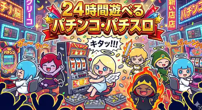 スロット天国で遊べるパチンコパチスロ